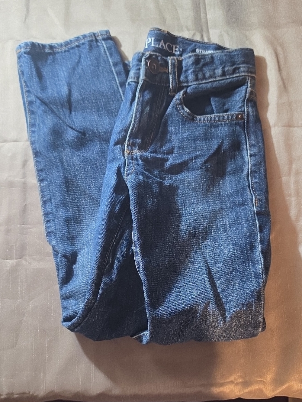 The Children's Place Dark Blue Slim Straight Jeans